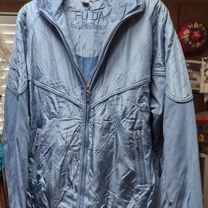 1980's vintage FUDA International brand size XL color light blue